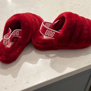 UGG fluff yeah worn once in house like new